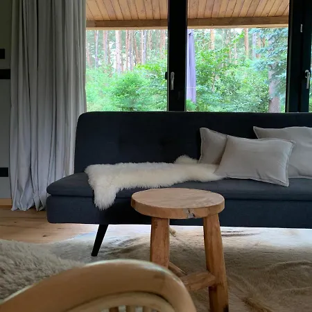 Bungalow Im Wald Borkwalde Eksteriør billede
